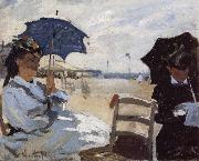 Claude Monet The Beach at Trouville Germany oil painting artist